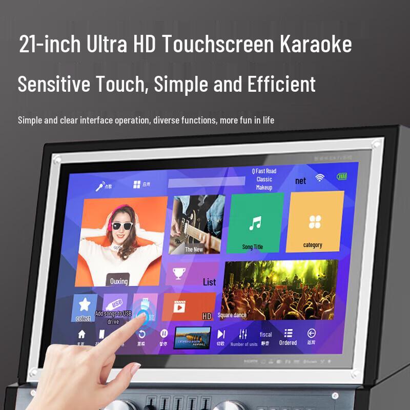 SAST SA-263 Portable KTV Speaker System CN Plug (adapter Included)