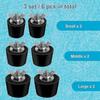 6 Pack 3 Size Pool Winterizing Plug for Swimming Pool Holes,Expansion Plugs for Above Ground Pool Skimmer