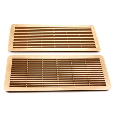 BSR637-1 2 Piezas Cubierta de Ventilación de Rejilla de Techo Solar Beige para Mercedes W202 W203 W208 W209 W210 W211 W215 W219 W220 W240 W140 A2117840644