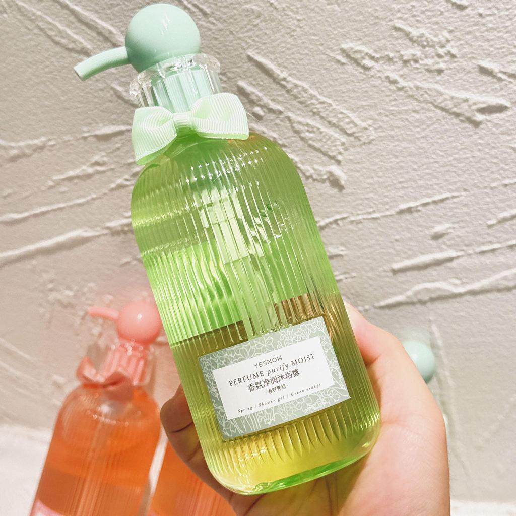 YESNOW Yingxue Fragrant Moisturizing Family Size Shower Gel - Long-Lasting Scent, Deep Moisturization & Cleansing.