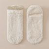 Non-slip Short Socks Coral Fleece Low Cuff Socks New Sleep Socks  Autumn Winter