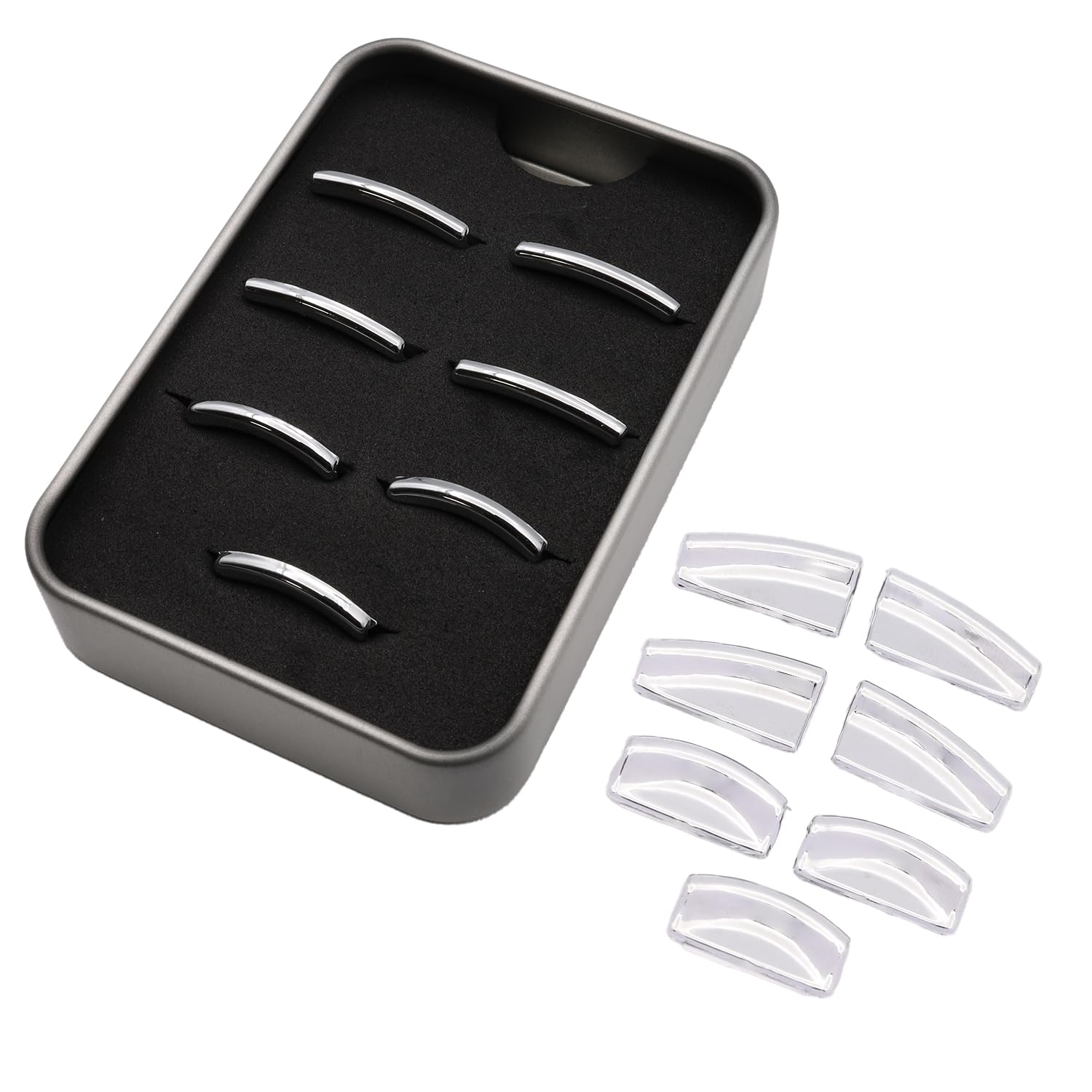 

Fabulous-do General Purpose Mercedes Benz Window Switch Cover Accessory A B C Class CLA CLS GLA Other Outside Silver Silver серебряный