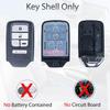 Key Fob Shell Case Replacement Fits for Honda Civic Accord CRV Pilot Passport ight Hybrid EX LX 2016 2017 2018     Keyless Entry Remote Control 5
