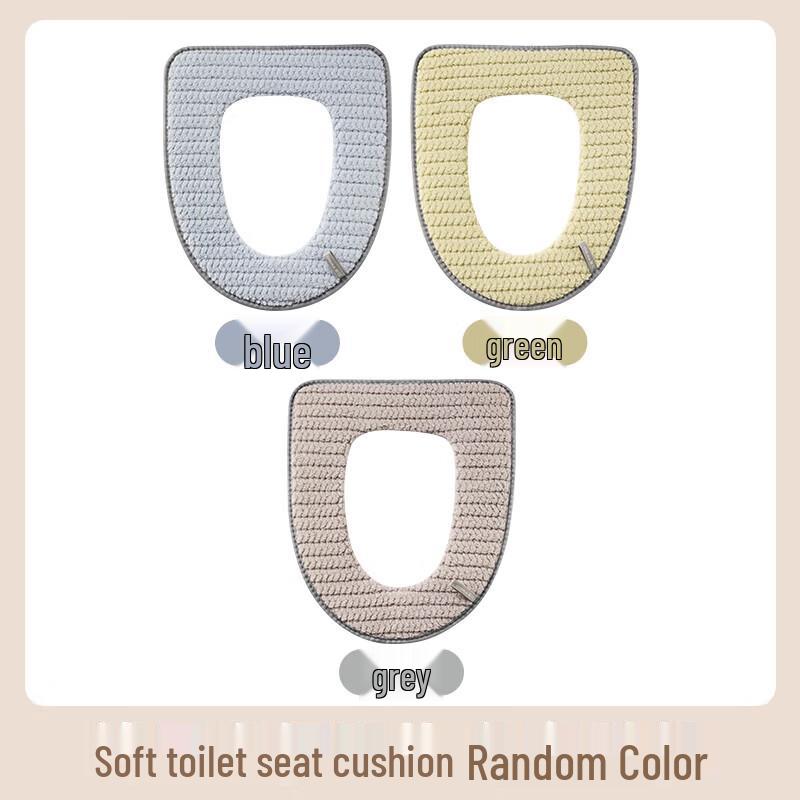 Chahua Soft Warm Adhesive Toilet Seat Cushion