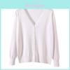 Knit Sweater Women Spring Autumn Long Sleeve Cardigan With Vneck For Casual Office Wear