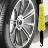 1/2pcs 29cm Sponge Brush Motorcycle Wheel Rims Washer Car Hubcaps Wash Auto Cleaning Tool With Handle Bicycle Dirt Pit Tool