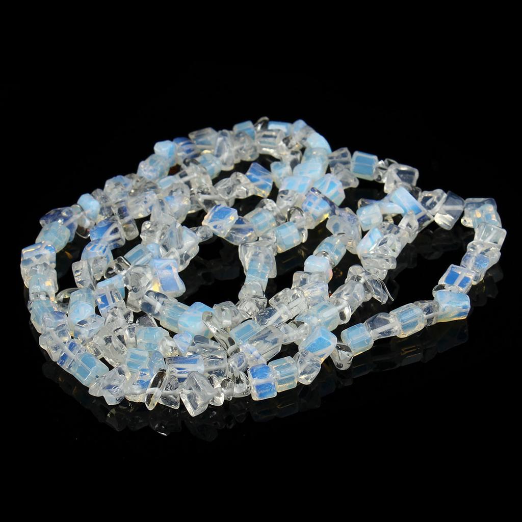 Natural Stone Beads Irregular Crystal Aquamarines Amethysts Gravel Chips Beads For Jewelry Making DIY Bracelet Necklace Accessor