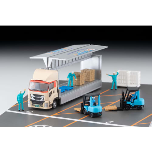 Tomytec The Truck Collection Truck Collection Logistics Site Wing Van Set D Kyusobin