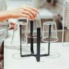 Folding Trash Rack Nordic Style Kitchen Multifunctional Debris Storage Office Desktop Trash Rack Hanging Plastic Bag Holder