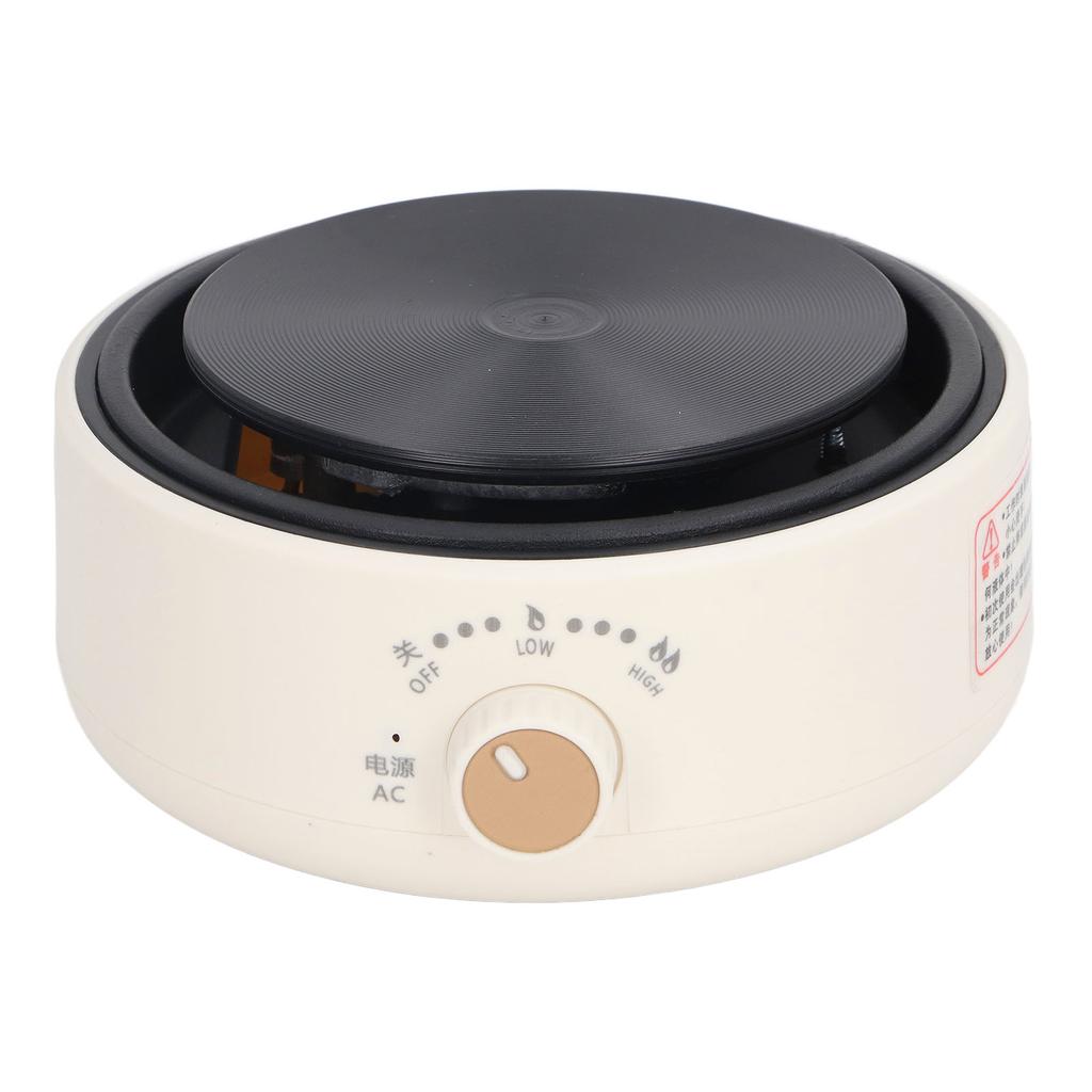 Countertop Single Burner Portable Multifunction Efficient Safe 360 Deg Heating Electric Hot Plate