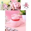 Adorable Pink Pig Tpr Toy With Memory Sand For Stress Relief
