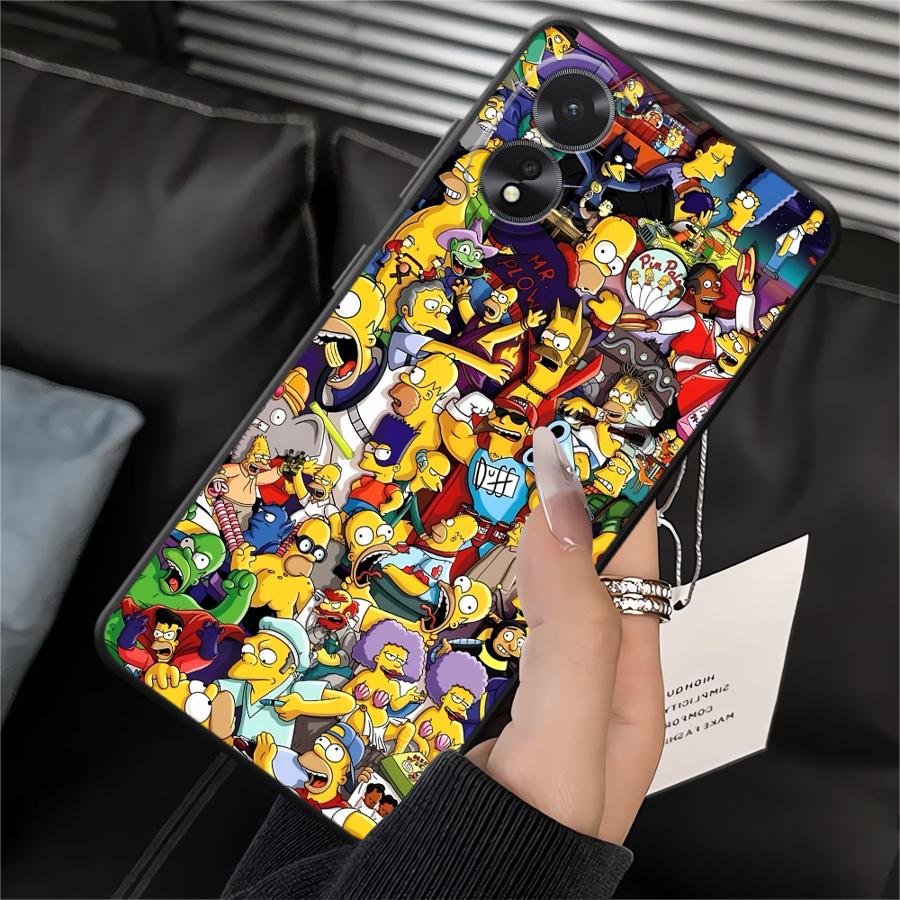 

Phone Cover Case for Oppo A53 A12 A36 A18 A31 A72 A16 A33 A71 A11 A37 A54 A9 A38 A17 A32 A73 A15 A32 A52 The S-simpsons OPPO A17
