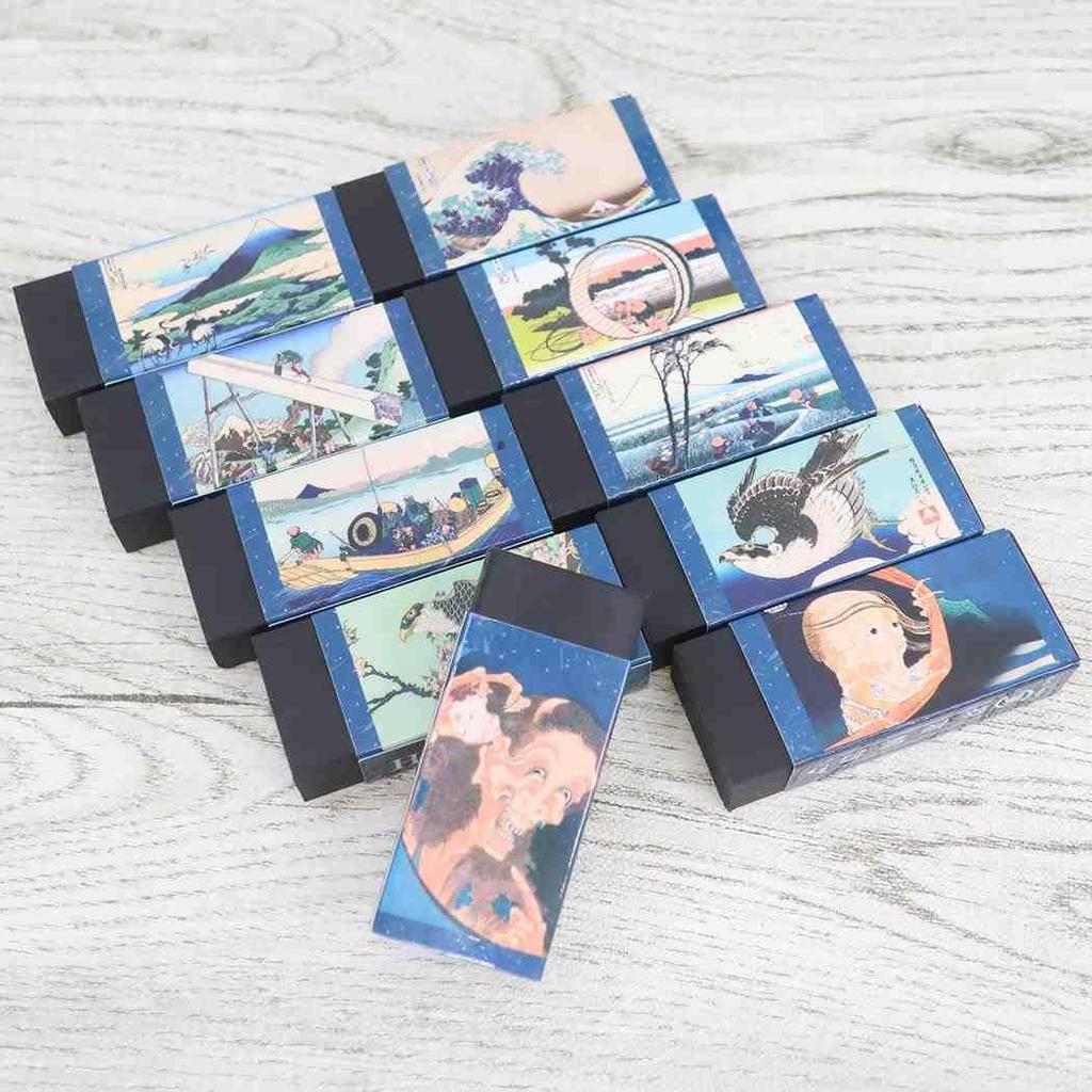 funbox Katsushika Hokusai Eraser The Great Wave off Kanagawa 75022001 (Fanbox) Set