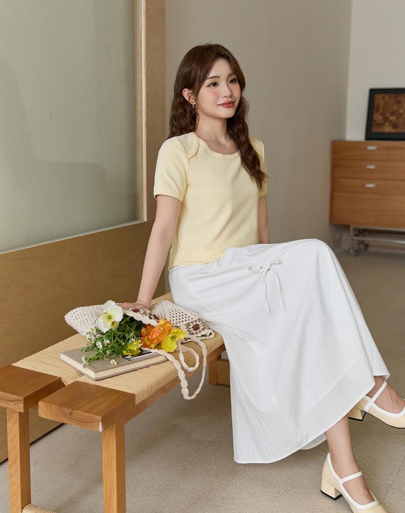 Women's Plus Size Lace Round Neck Two-Piece Look T-Shirt - Short Sleeve, Loose Fit 