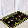 Floor Mats Feng Shui Non Slip Blessing Traditional Wu Xing Door Carpet for Indoor