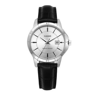 LTP-V004L-7AUDF (LTP-V004L-7A) Analog Suneung Student Women's Leather Watch