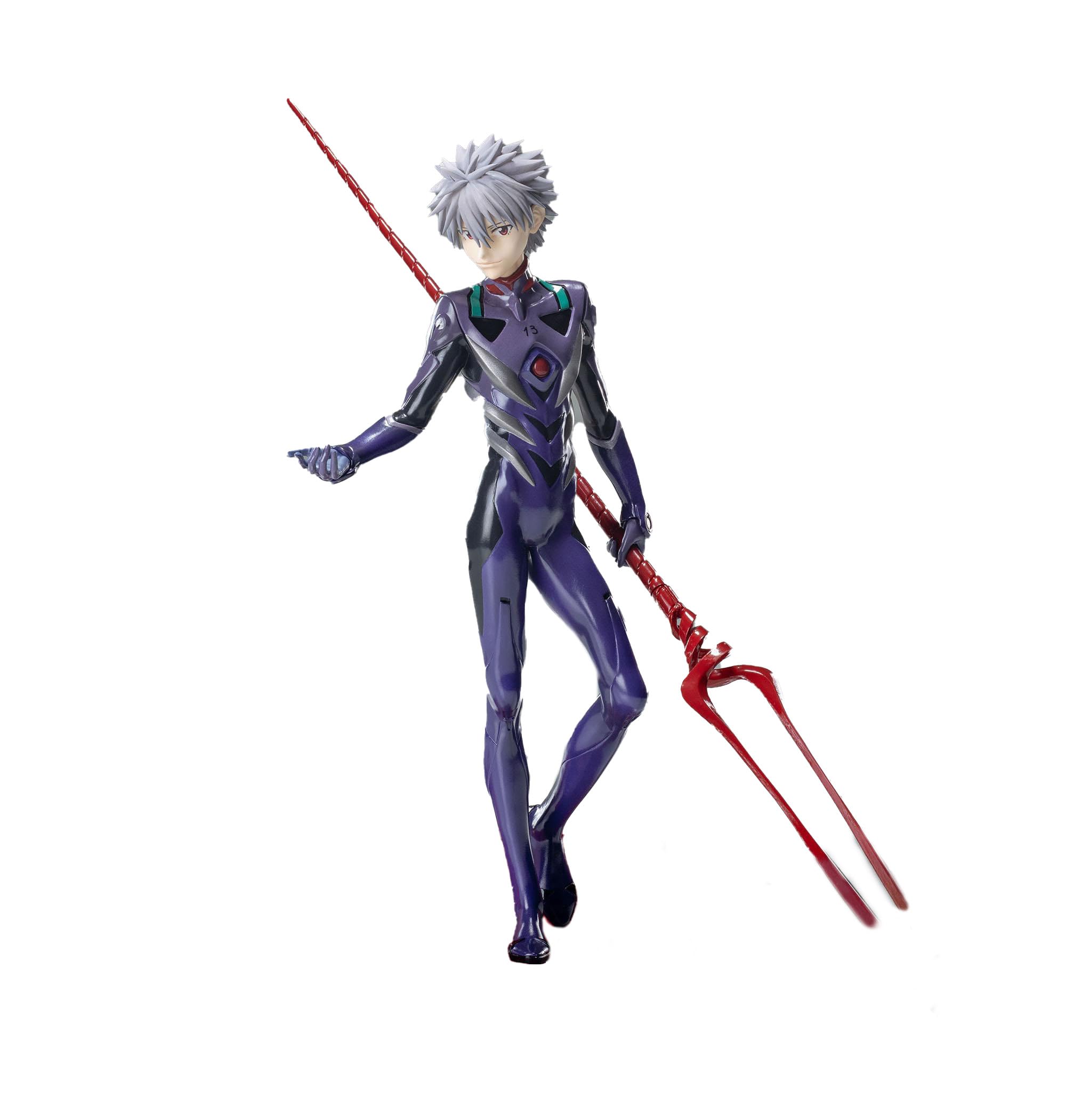 

3 Upon a Time Kaworu Nagisa x Spear of Longinus Figure SEGA-Luminasta Evangelion 3.0 + 1.0