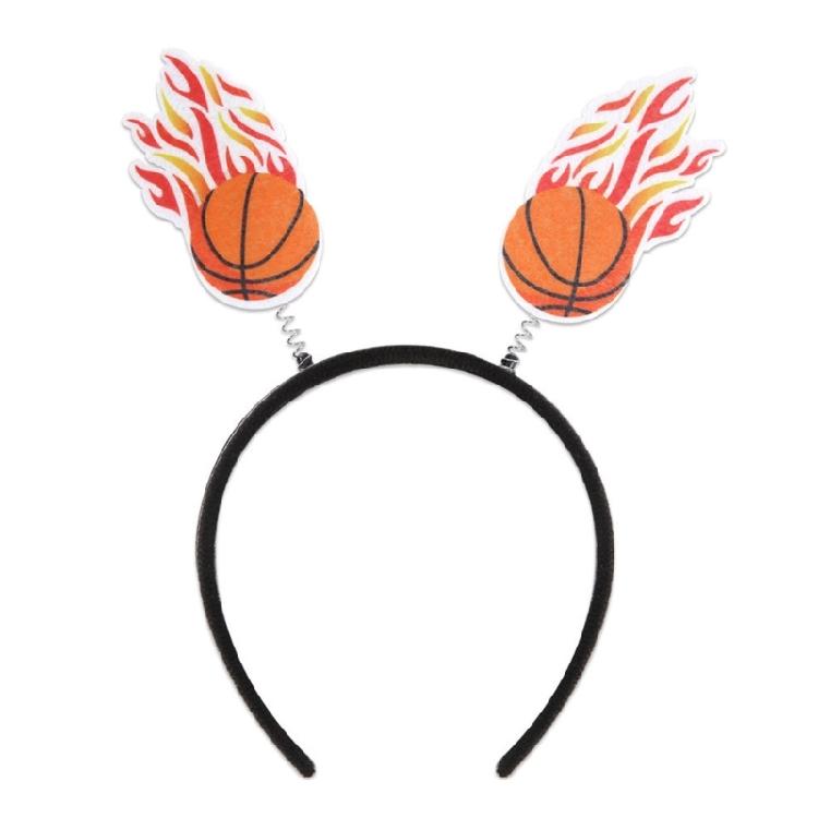 Basketball Championship Hairhoop Sporty Hairband with Nonwoven Fabric Design For Sports and Basketball Enthusiasts