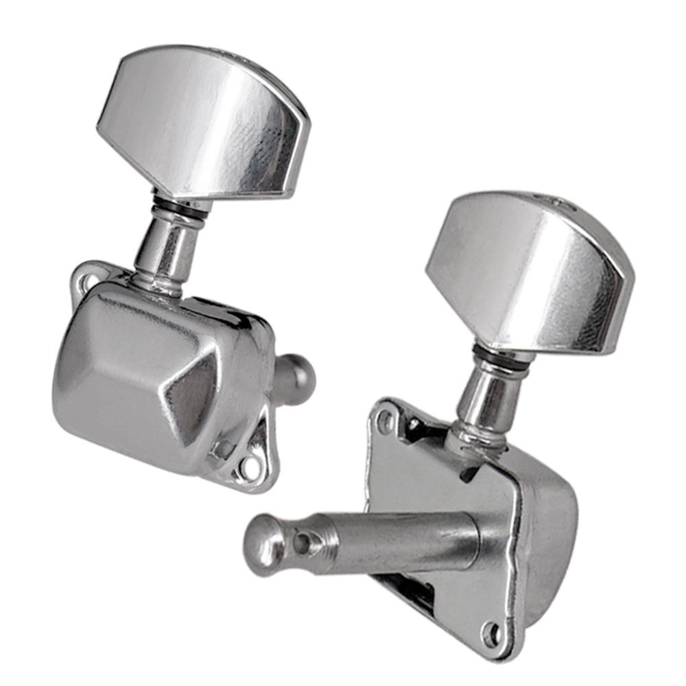 Cheap 6pcs Gear Ratio 115 SemiClosed Electric Acoustic Guitar Tuning