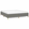 Vidaxl Bed Frame Without Mattress, Dark Gray, 180X200 Cm, Upholstered