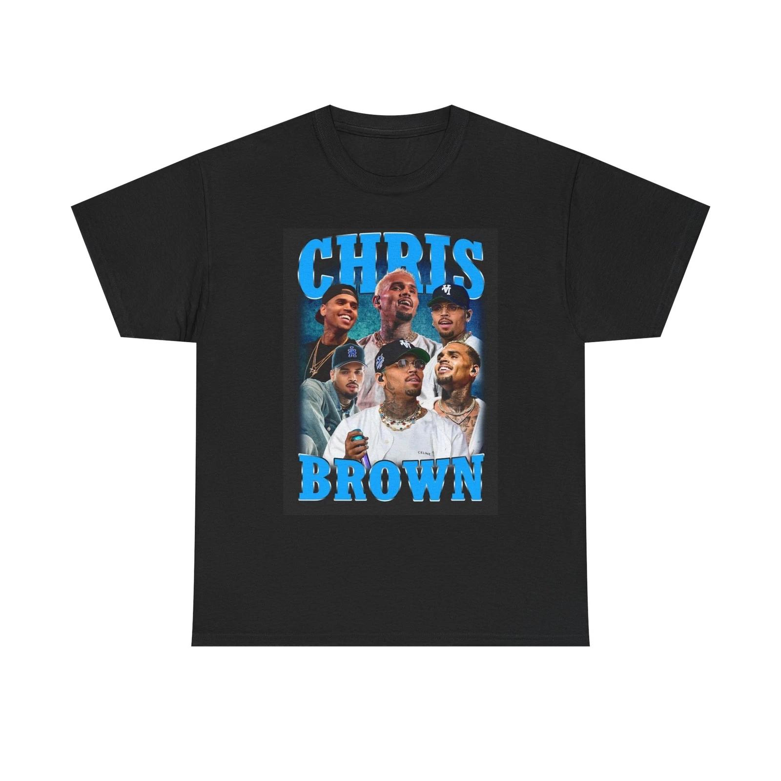 Men s and Women s T-shirts Chris Brown Graphic XXL