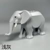 MOC Animal Scene Building Blocks Zoo Elephants Giraffes Chimpanzee Camels Goats Camel Parrots Pigeon Accessories Bricks Toys N09