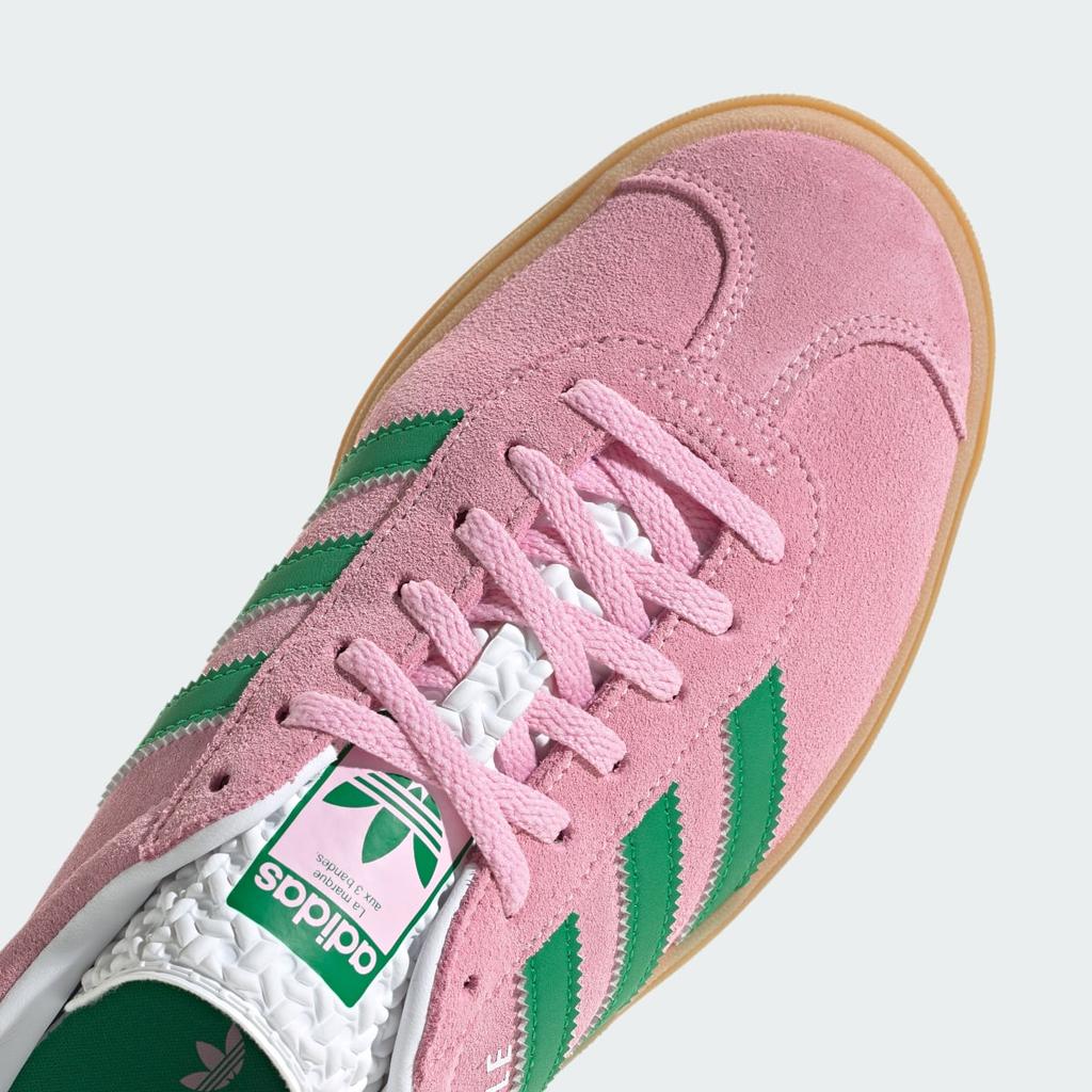 adidas Gazelle Bold IE0420 Unisex Originals Sneakers True Pink / Green / Cloud White