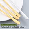 Tea Coffee Soup Spoon For Eating Mixing Stirring Long Handle Teaspoon Spoon Cocktail Ice Cream Honey Spoons Kitchen Cutlery