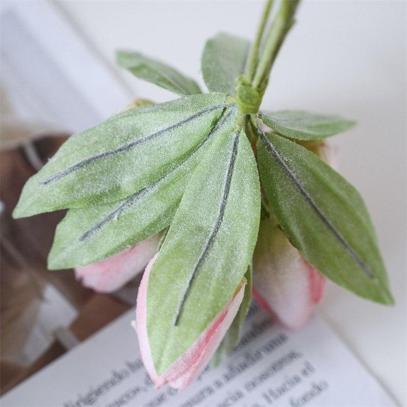 Dekoracje ślubne DIY bukiet tulipanów zaopatrzenie firm sztuczne kwiaty dom ogród wiosna