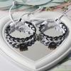 Good-looking Black and White Color Matching Couple Woven Magnetic Bracelet Original Cartoon Ghost Girlfriends Carrying Strap for Boyfriend Bracelet