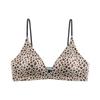Women Invisible Seamless French Deep V Triangle Wireless Thin Strap Push Up Bra For Small Breast