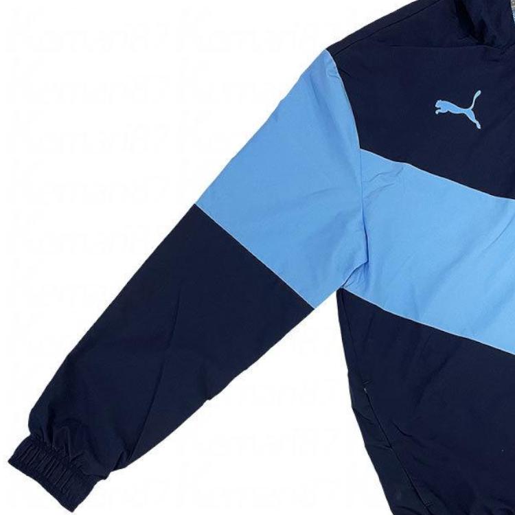 Puma FIRST MILE 2021 22 Manchester City Jacket Unisex Blue 764507-07