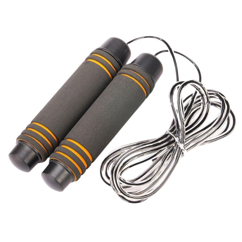 

Weighted Speed Jump Rope for Women Men Fitness Workout, Jump Rope Skipping Rope with Adjustable Length and Soft Handle 1 чорний/помаранчевий