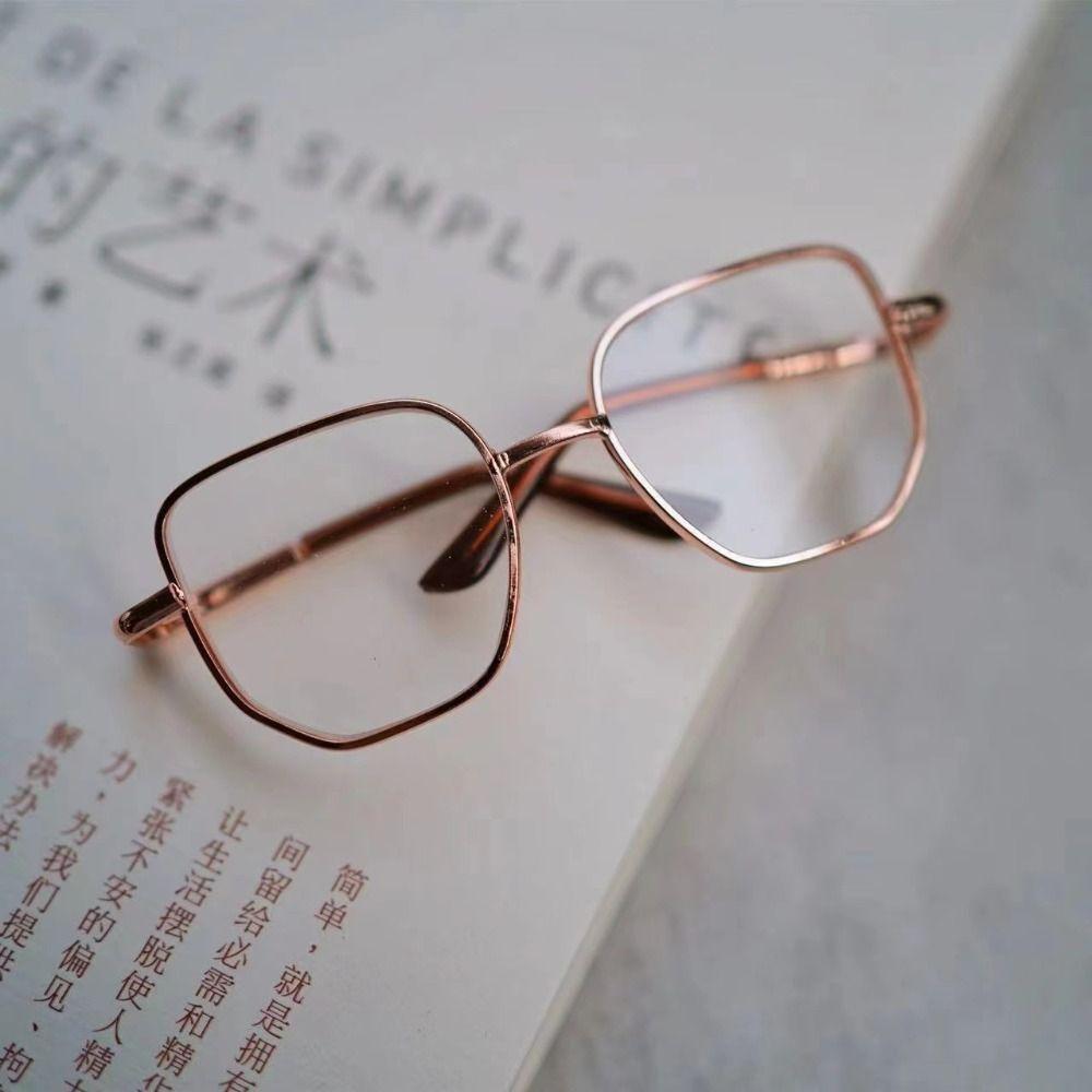Lovely Preppy Cotton Doll‘s Glasses Soft Cotton Doll Eyeglasses Idol Plush Doll Glasses  BJD