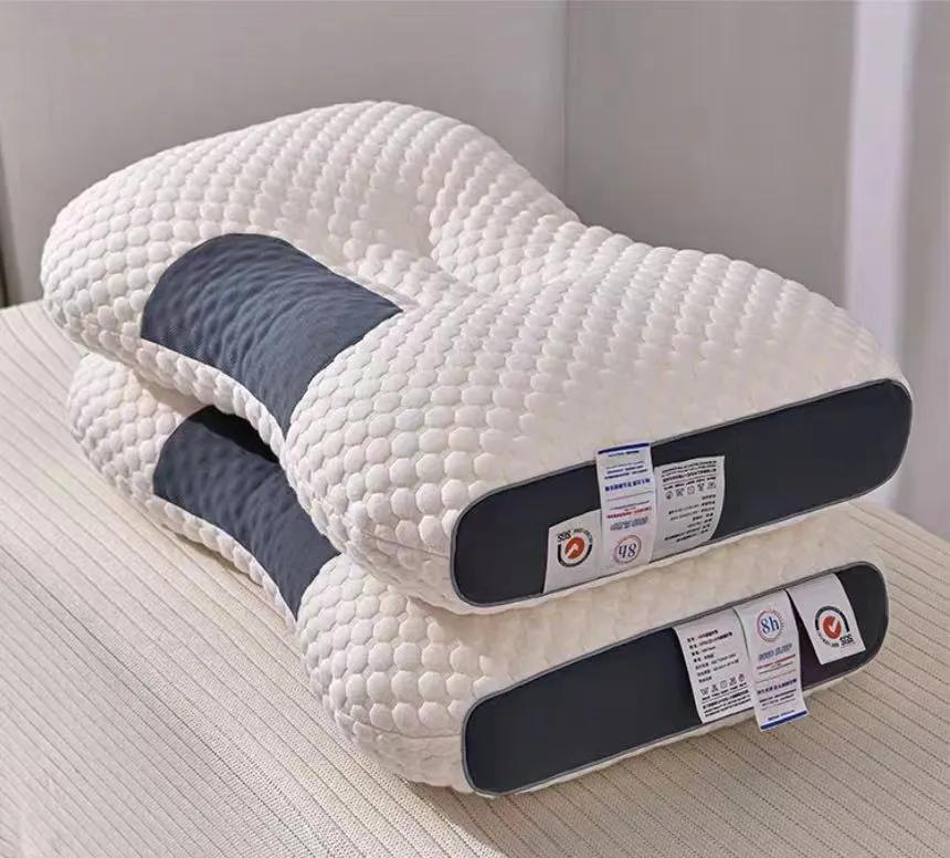 Anti-traction Pillow To Protect Cervical Spine Soybean Fiber Pillow Core Home Knitted Cotton Pillow Factory Wholesale CCJ2111-WYY