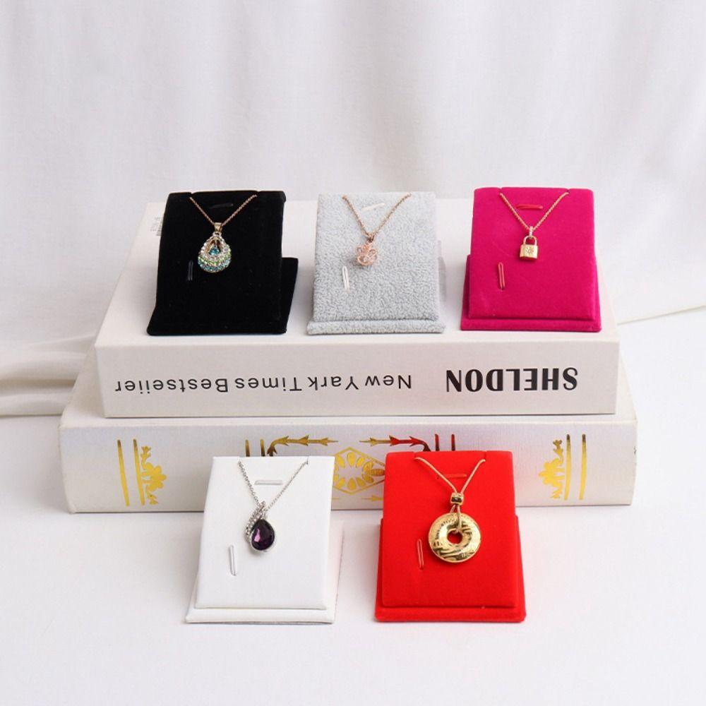 Plush Necklaces Pendants Display Rack Save Space Showcase Props  for Dressing Tables