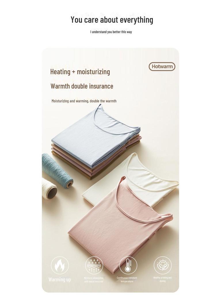 Dámské termoprádlo Slim Fit 80. léta barvy nude - Nový podzim/zima Velká velikost Termoprádlo Lehký oblek