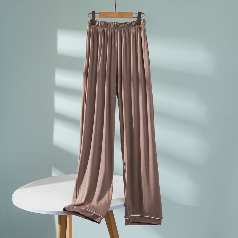 

Модальный Дом Тонкая Верхняя Одежда Большого Размера Повседневные Пижамные Брюки Khaki M (recommended 40.00 kg-55.00 kg