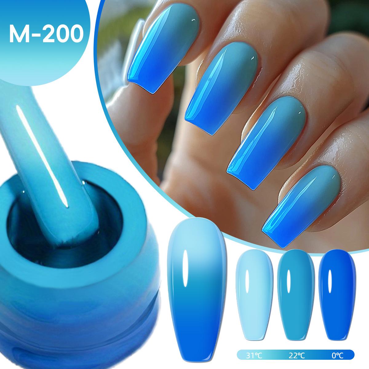 

2025 Летний термогель-лак - Серия «Ледяной голубой и фиолетовый»