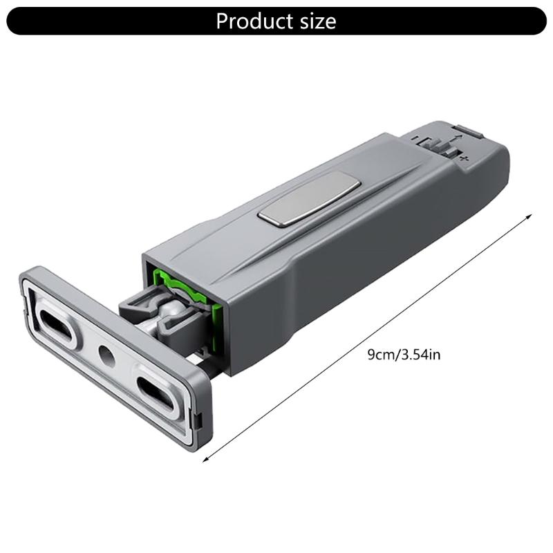 Cabinet Push Open Latches Touch Latches Push to Open Catches Lock Rebound Locking Device for Cabinet Drawer Enduring