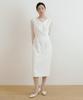 Lucirju See-Through Wrap One-Piece (Ivory)