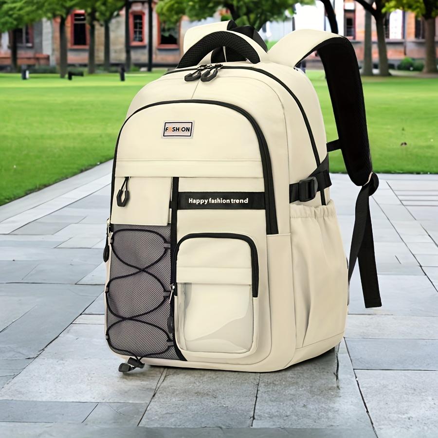 Stylish Unisex Backpack Large Capacity School Travel Bag with Adjustable Straps & Multiple Compartments Waterproof