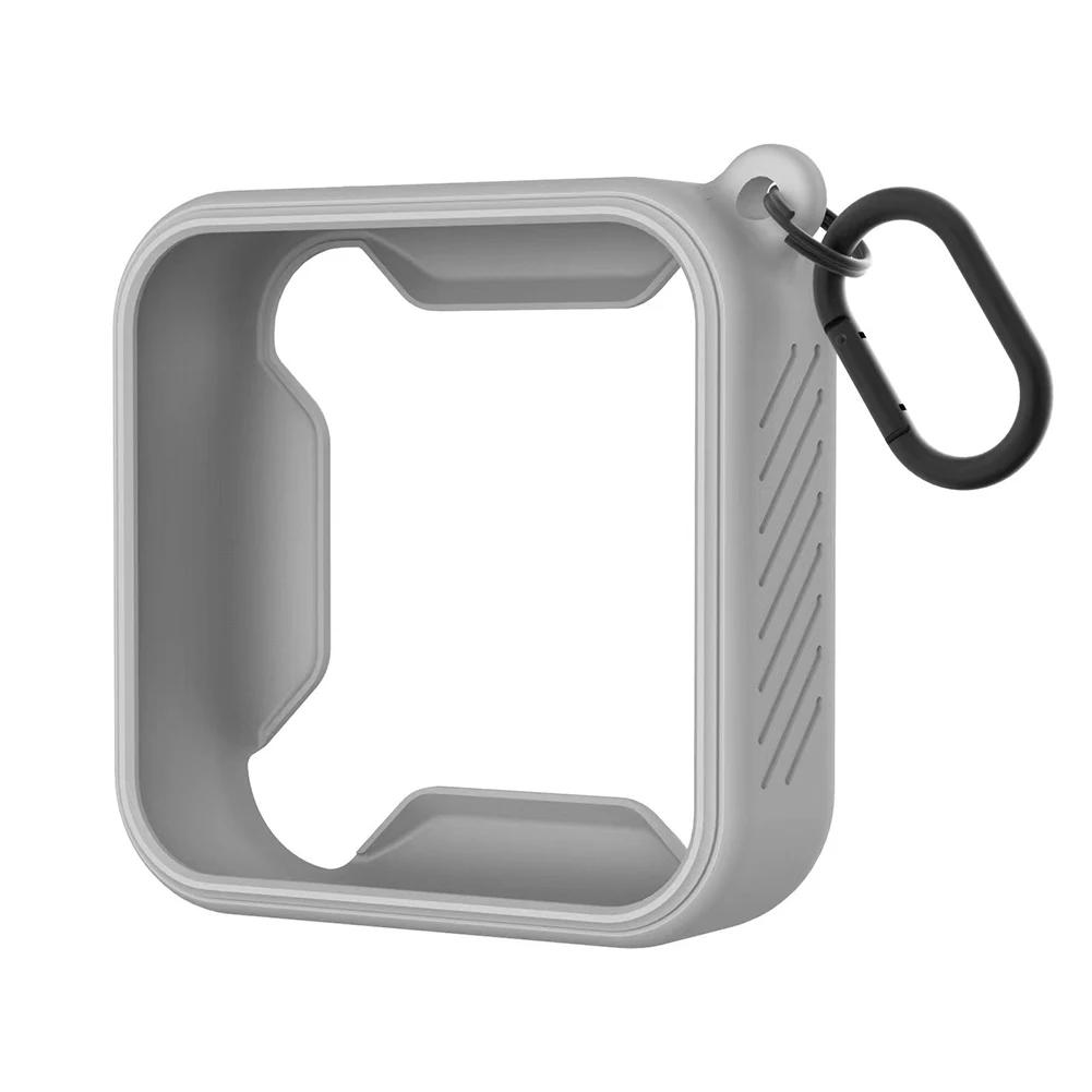 Speaker Silicone Carrying Storage Bag Portable Shockproof Protective Sleeve Anti-fall with Metal Hook for Marshall Willen