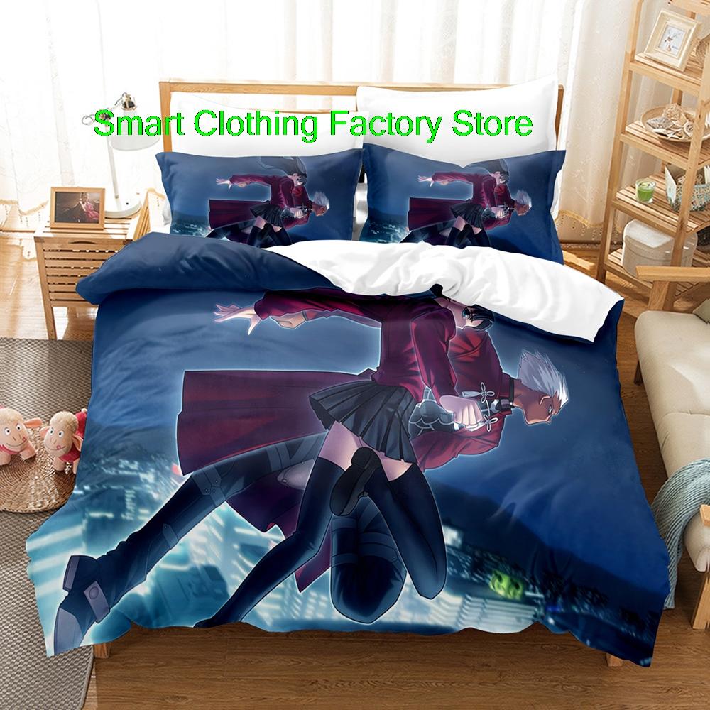 Fatestay Night Bedding Set Single Twin Full Queen King Size Bed Set Teenagers Bedroom Duvetcover Sets Fashion Bed Sheet Set