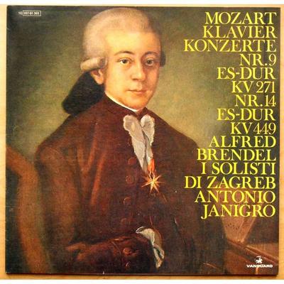 LP Record ALFRED BRENDEL - Mozart Piano Concertos No. 9 E-flat Major 03791353 VANGUARD 1972 Germany Classical Used