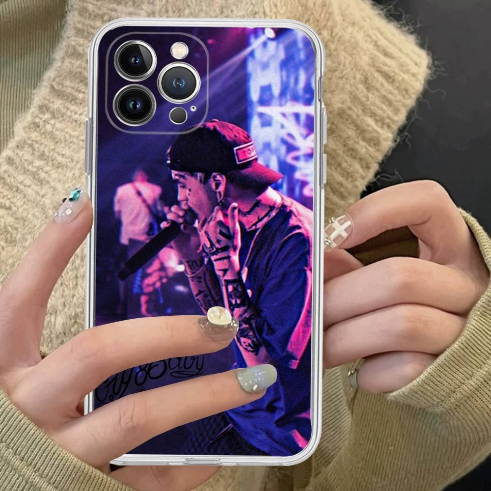Emo Rapper Lil Peep TPU Silicone Case For IPhone 11 12 13 14 15 16 17 Pro Max Shockproof Clear Back Cover