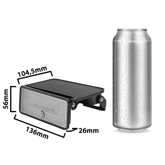 Balise Solaire - MAYA - 1000 Lumens - Détecteur de Mouvement - Étanche IP65