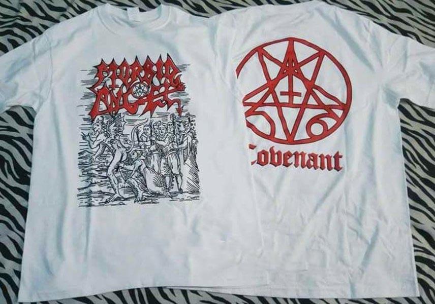 Morbid Angel Band Covenant Album American Death Metal Band Cotton Shirt UR415 XXL