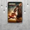 Spartacus Retro Vintage Blechschild Poster Dekorative Plakette Metallplatte Wanddekoration