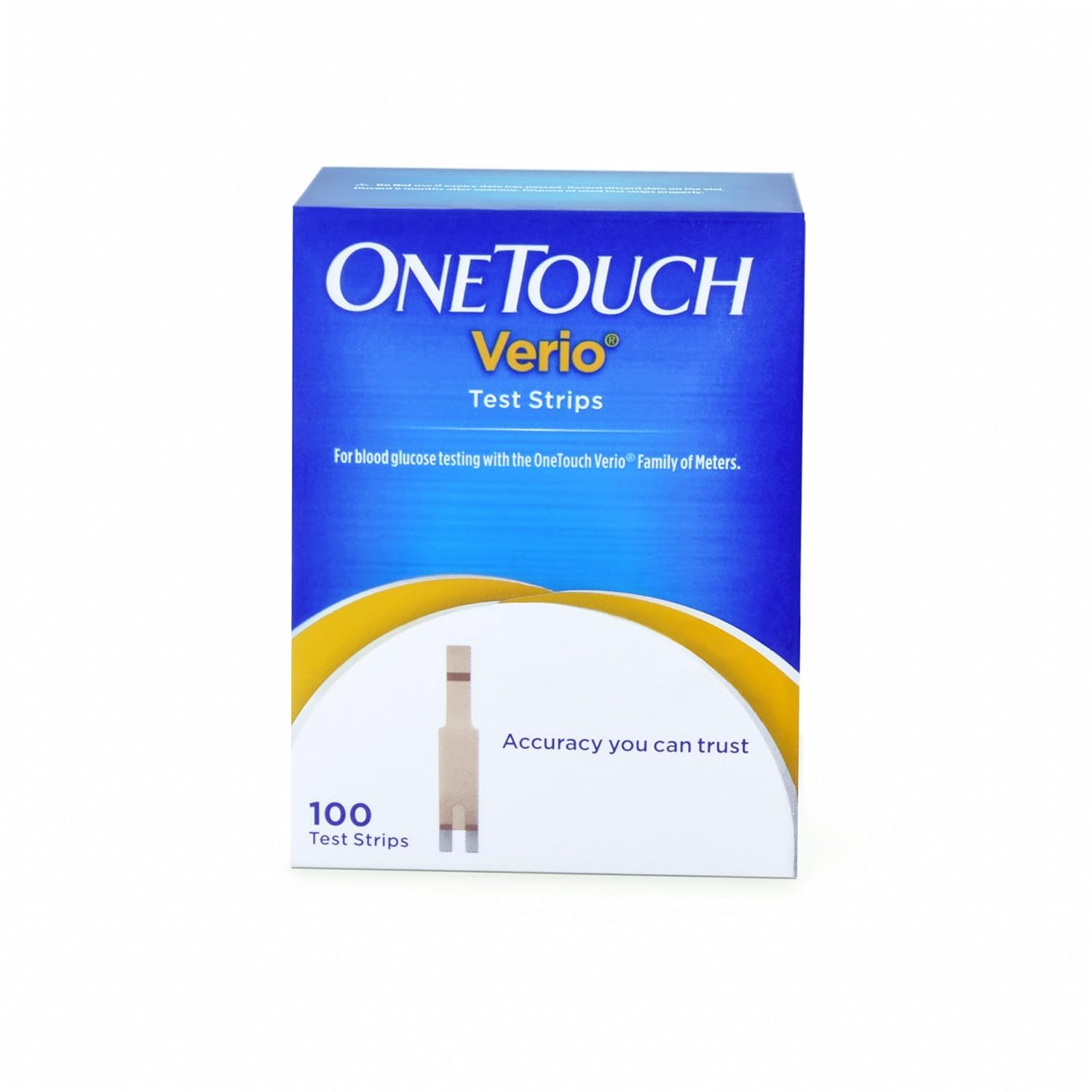 Тест-полоски OneTouch Verio, 2 упаковки по 50 шт. (многокрасочный)